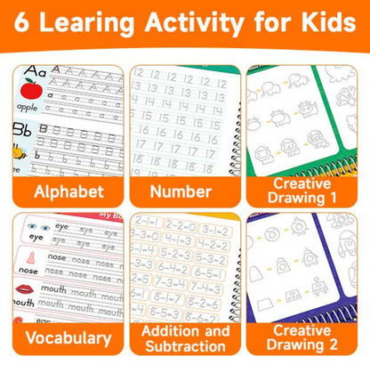 Magic Grooved Writing Practice