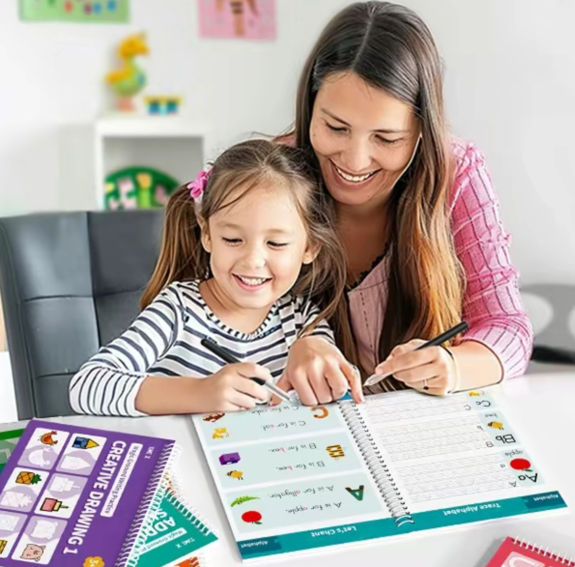 Magic Grooved Writing Practice